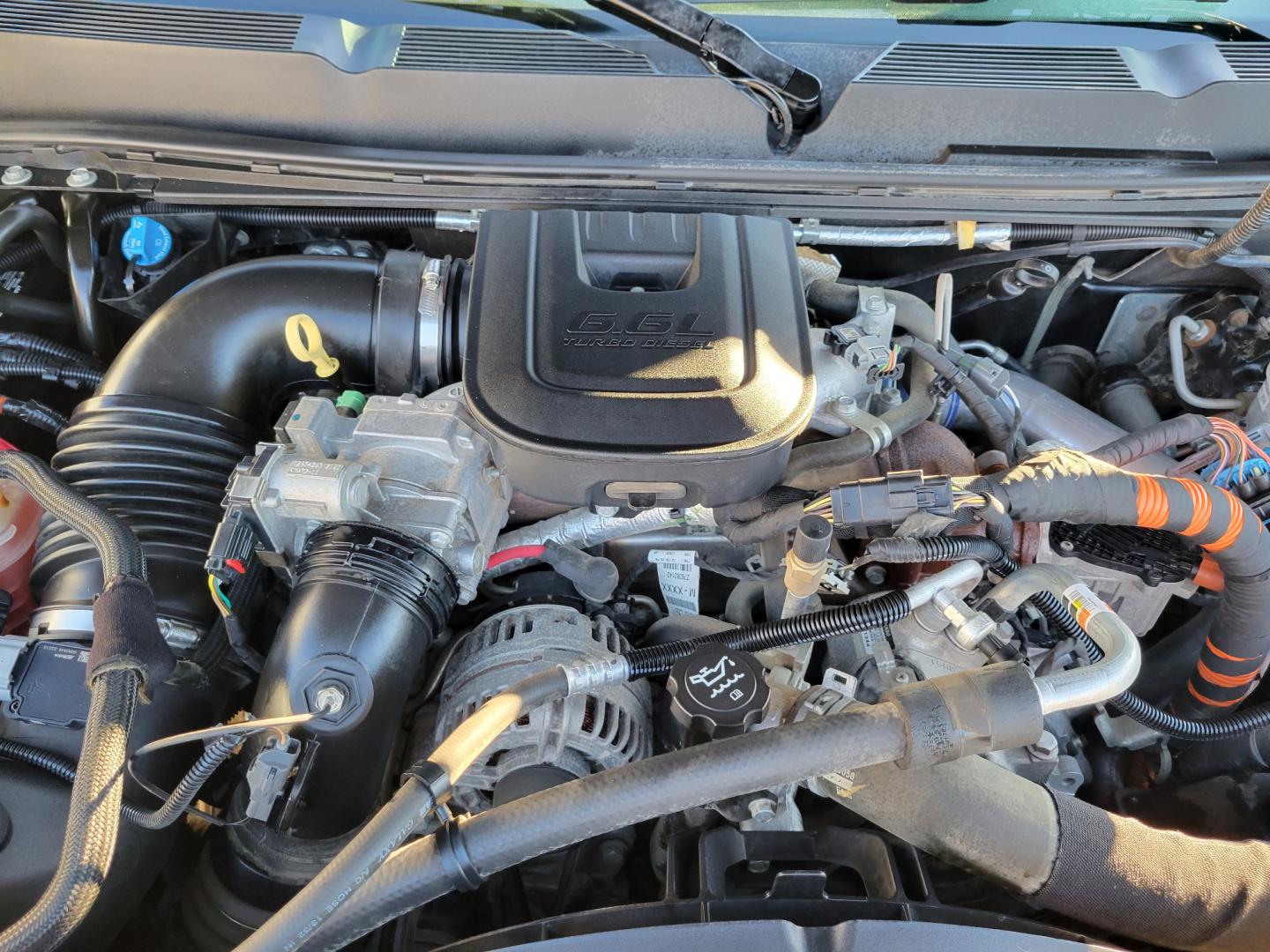 2014 Black /Black Chevrolet Silverado 2500HD LTZ (1GC1KYE87EF) with an 6.6L Duramax V8 engine, Allison Automatic transmission, located at 450 N Russell, Missoula, MT, 59801, (406) 543-6600, 46.874496, -114.017433 - Beast of a Truck. 1 Owner. Duramax Diesel. Allison Transmission. 4 Wheel Drive. Crewcab. Longbox. Power Sunroof. Running Boards. Air. Cruise. Tilt. Power Leather Seats. Heats Seats. Dual Climate Control. Tonneau Cover. Gooseneck Ball. Like NEW Tires. - Photo#21